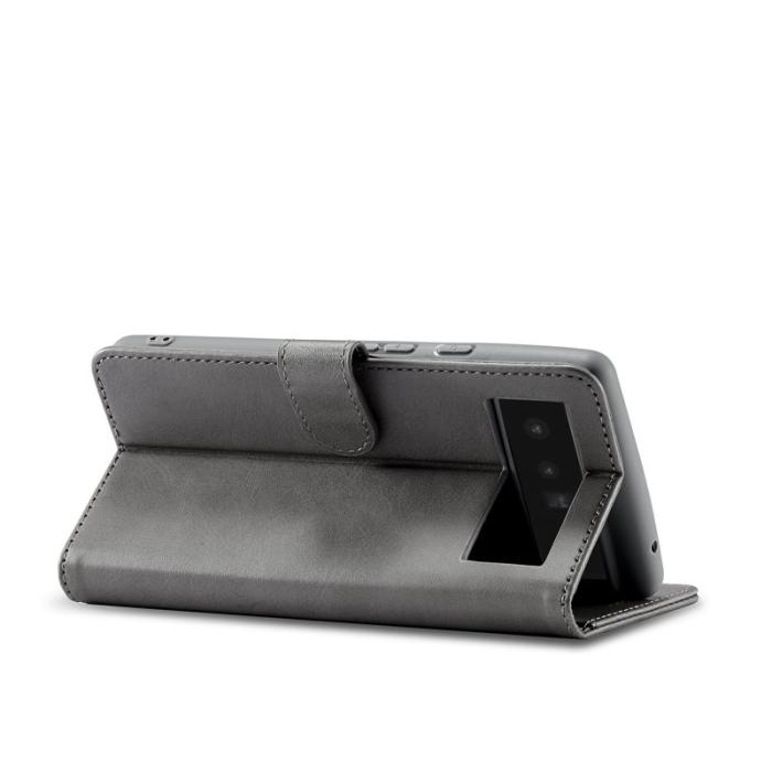 LC.imeeke - LC.IMEEKE Google Pixel 6 Fodral i PU-läder - Grå