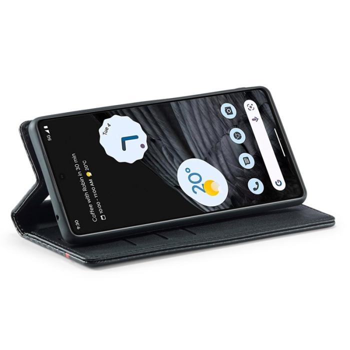 LC.imeeke - LC.IMEEKE Google Pixel 7 Pro Fodral Äkta läder - Vit