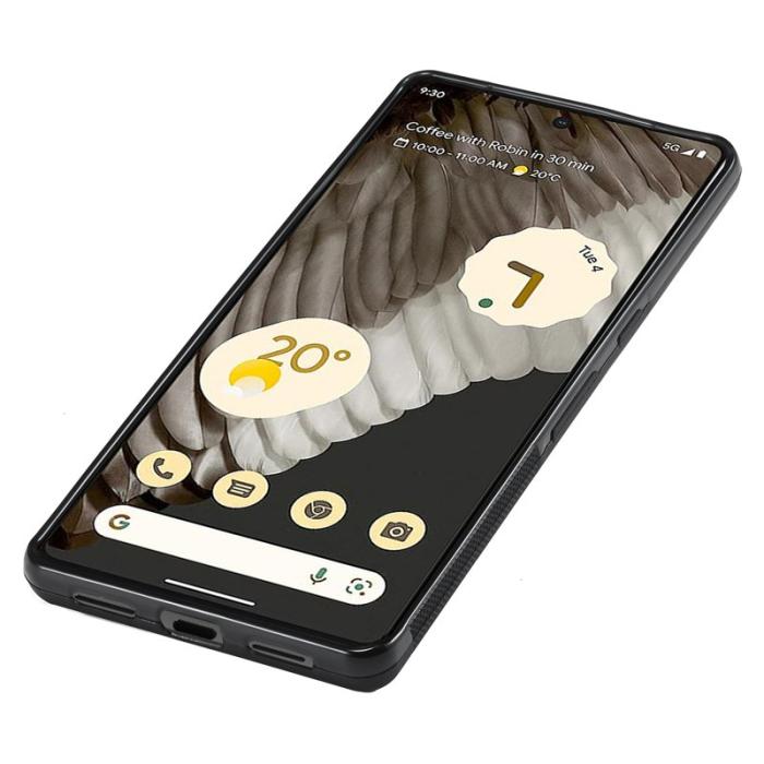 LC.imeeke - LC.IMEEKE Google Pixel 7 Pro Fodral PU Läder - Svart