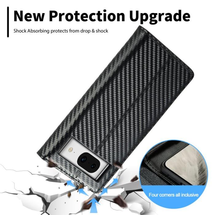 LC.imeeke - LC.IMEEKE Google Pixel 8a Plånboksfodral Konstläder - Vertikal rand