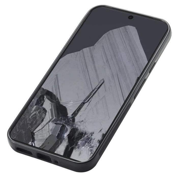 LC.imeeke - LC.IMEEKE Google Pixel 9 Pro Fodral Äkta läder - Svart