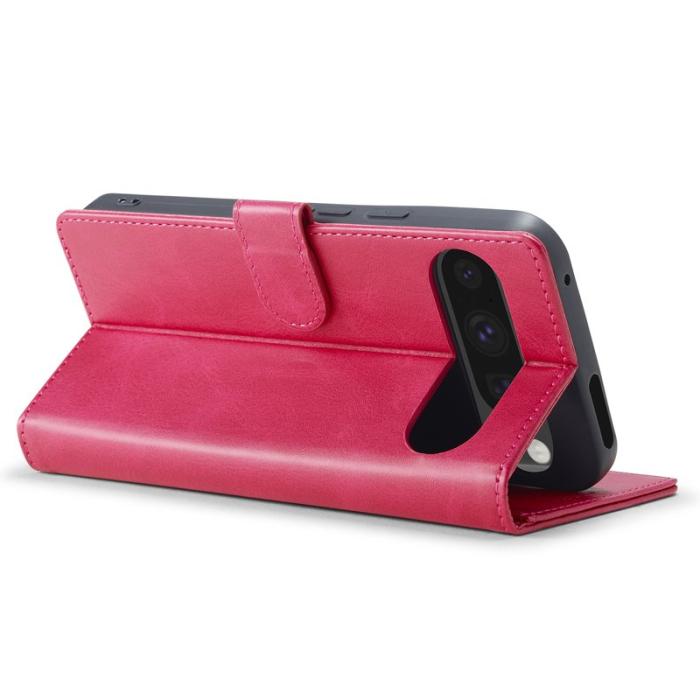 LC.imeeke - LC.IMEEKE Google Pixel 9 Pro Fodral Shockproof PU Läder - Rose