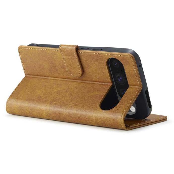 LC.imeeke - LC.IMEEKE Google Pixel 9 Pro XL Fodral PU Läder - Gul