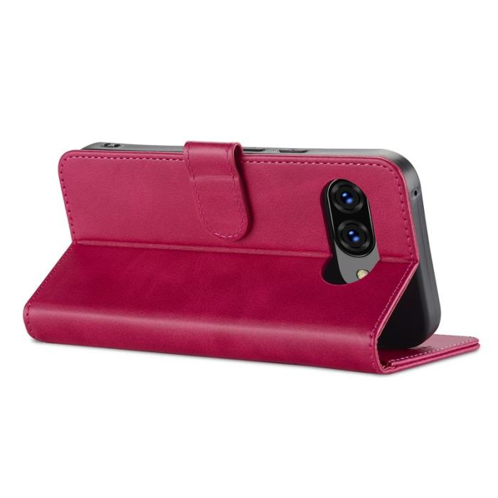 LC.imeeke - LC.IMEEKE Google Pixel 9a Fodral PU Läder - Rose