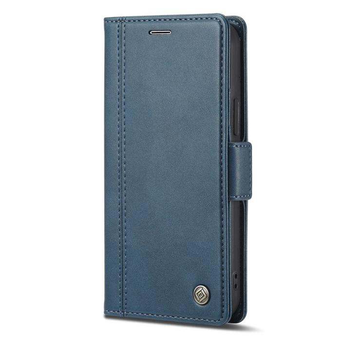 LC.imeeke - LC.IMEEKE iPhone 12 Fodral PU Läder - Full Protection - Blå