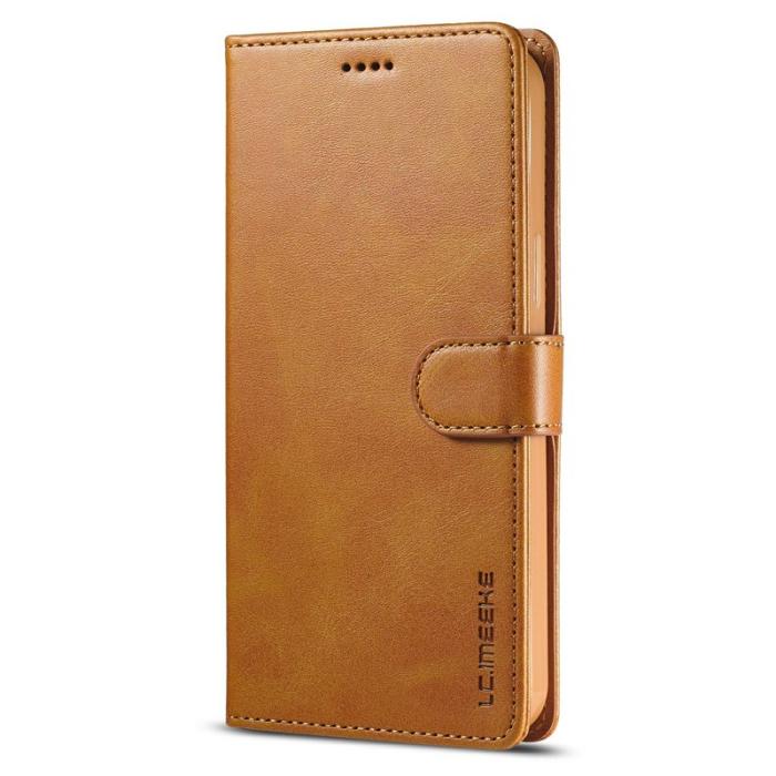 LC.imeeke - LC.IMEEKE iPhone 13 Pro Max Skal i PU-läder - Brun