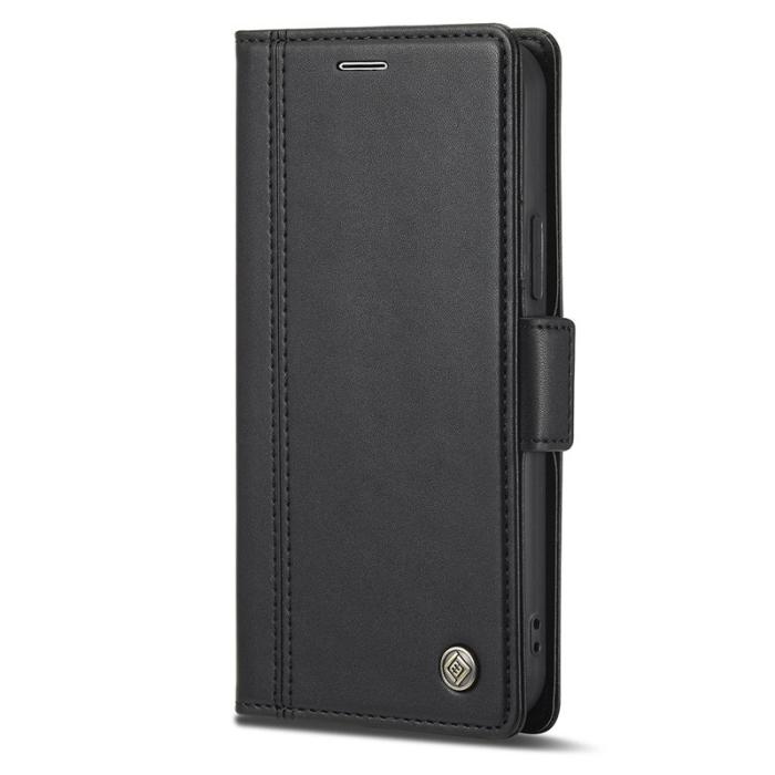 LC.imeeke - LC.IMEEKE iPhone 13 Pro Max Skal i PU-läder - Svart