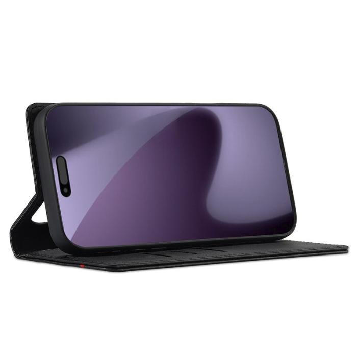 LC.imeeke - LC.IMEEKE iPhone 17 Pro Max Wallet Fodral Äkta läder - Vit