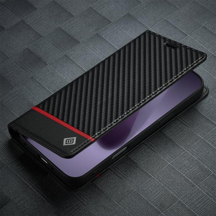 LC.imeeke - LC.IMEEKE iPhone 17 Pro Wallet Fodral Äkta läder - Vit