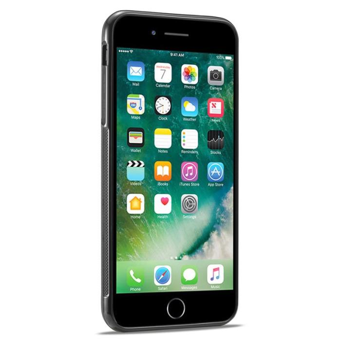 LC.imeeke - LC.IMEEKE iPhone 7 Plus / 8 Plus Fodral PU Läder - Svart