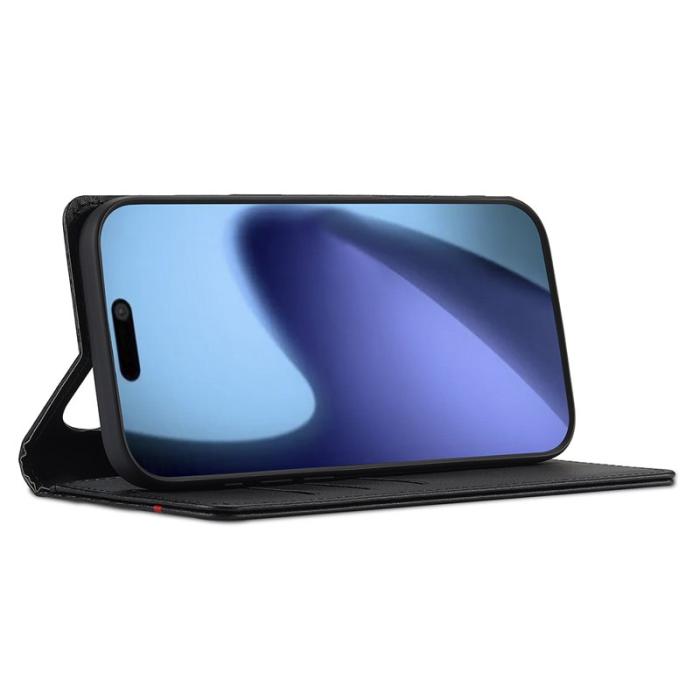 LC.imeeke - LC.IMEEKE iPhone Air Wallet Fodral Äkta läder - Vit