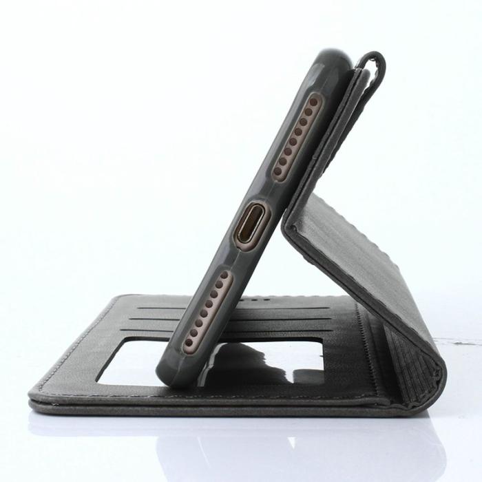 LC.imeeke - LC.IMEEKE iPhone SE (2020)/SE (2022)/8/7 Fodral PU Läder - Grå