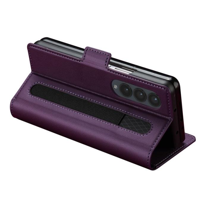 LC.imeeke - LC.IMEEKE L1 Fodral för Samsung Galaxy Z Fold4 5G - Lila