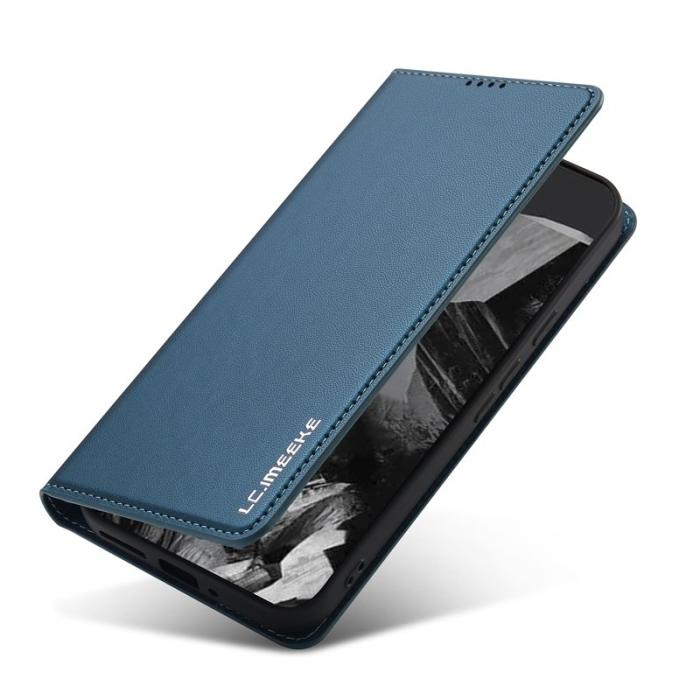LC.imeeke - LC.IMEEKE L1 Series för Google Pixel 9 Pro Fodral PU Läder - Blå
