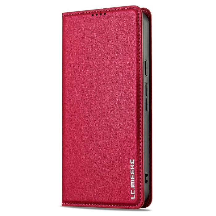 LC.imeeke - LC.IMEEKE L1 Series för Google Pixel 9 Pro Fodral PU Läder - Röd