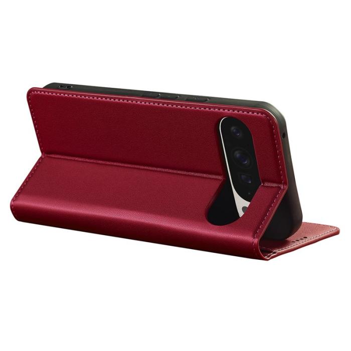 LC.imeeke - LC.IMEEKE L1 Series Fodral PU Läder - Röd för Google Pixel 10 Pro