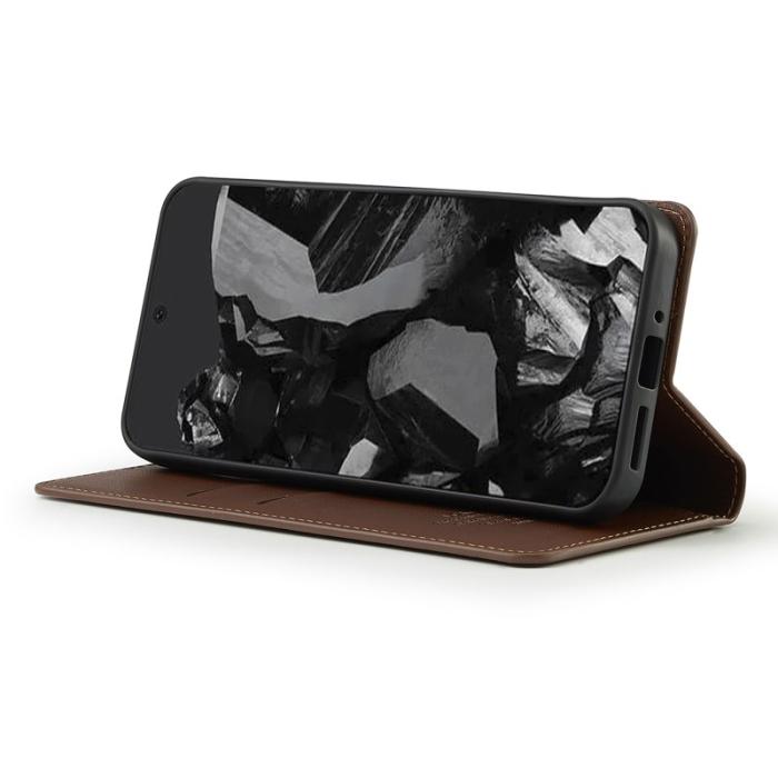 LC.imeeke - LC.IMEEKE L1 Series Fodral PU Läder - Skyddande - Brun