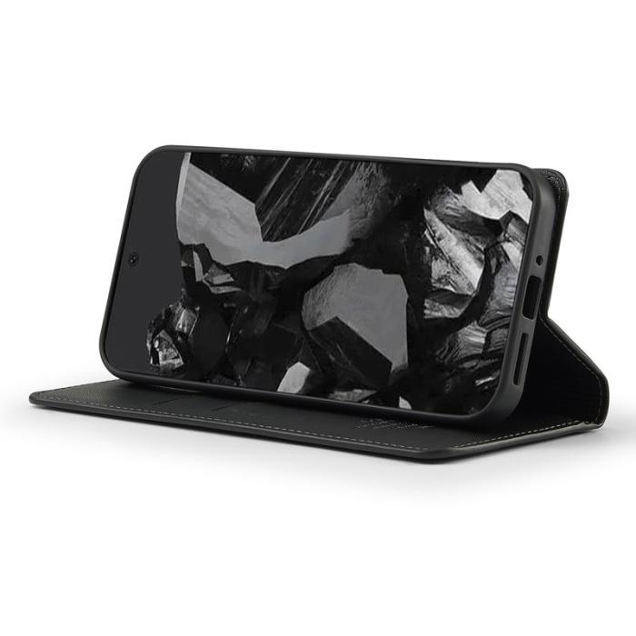 LC.imeeke - LC.IMEEKE L1 Series Google Pixel 10 Pro Fodral PU Läder - Svart