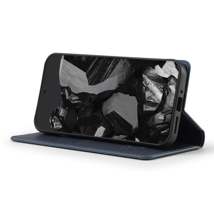 LC.imeeke - LC.IMEEKE L1 Series Google Pixel 10 Pro XL Fodral - PU Läder - Blå