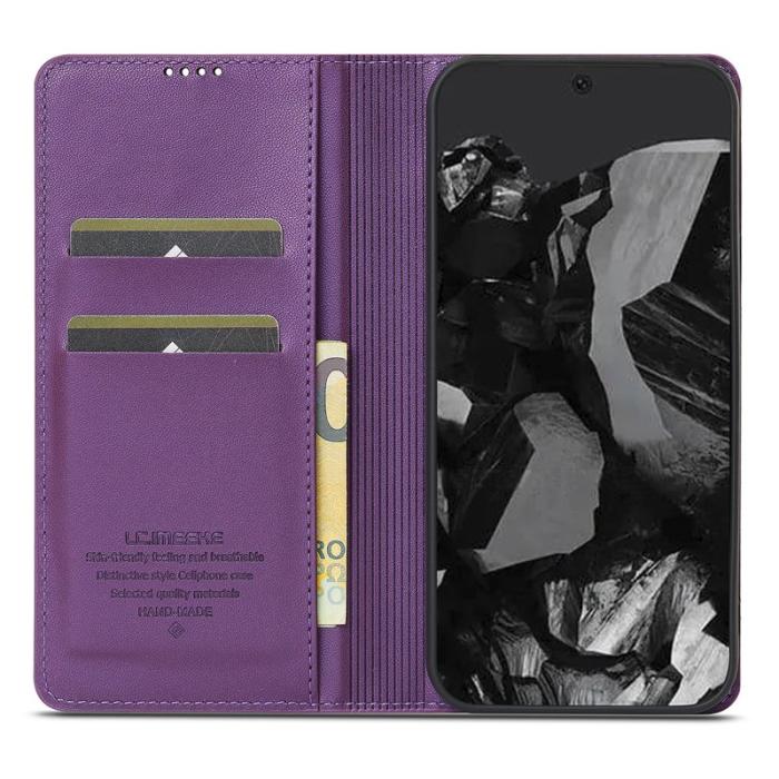LC.imeeke - LC.IMEEKE L1 Series Google Pixel 10 Pro XL Fodral PU Läder - Lila