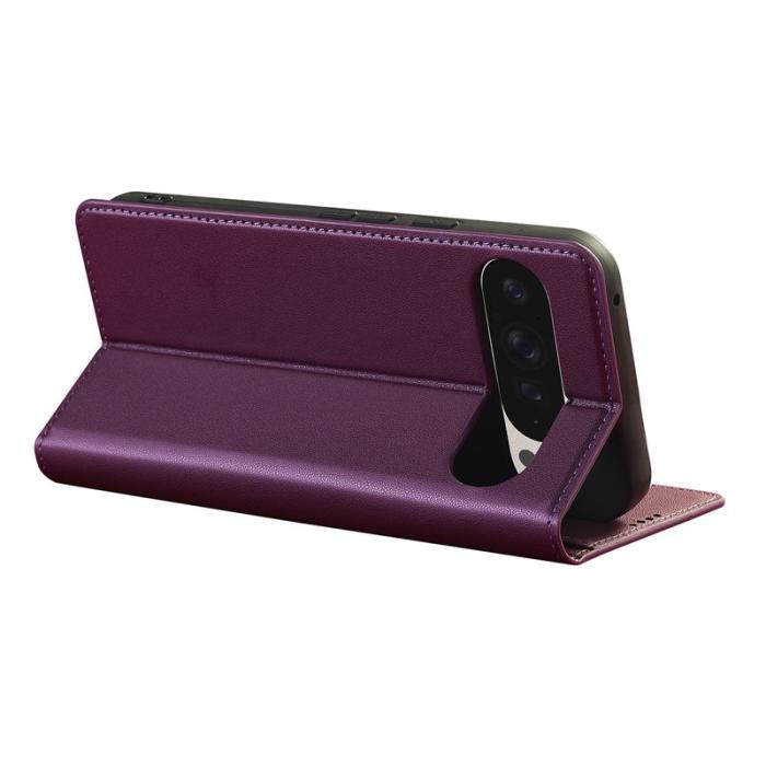 LC.imeeke - LC.IMEEKE L1 Series Google Pixel 10 Pro XL Fodral PU Läder - Lila