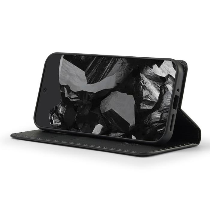 LC.imeeke - LC.IMEEKE L1 Series Google Pixel 10 Pro XL Fodral PU Läder - Svart