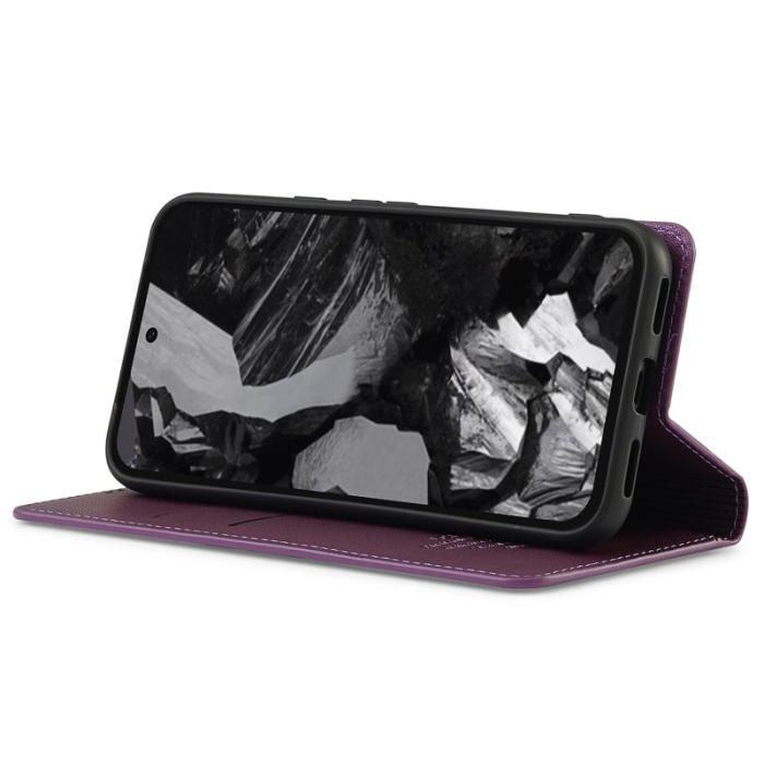 LC.imeeke - LC.IMEEKE L1 Series Google Pixel 8 Fodral PU Läder - Lila