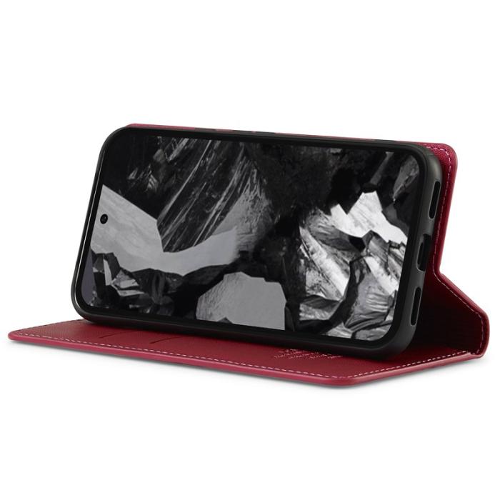 LC.imeeke - LC.IMEEKE L1 Series Google Pixel 8 Fodral PU Läder - Röd