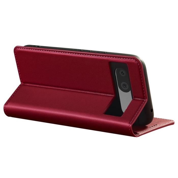 LC.imeeke - LC.IMEEKE L1 Series Google Pixel 8 Fodral PU Läder - Röd