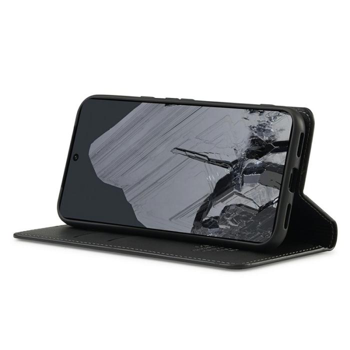 LC.imeeke - LC.IMEEKE L1 Series Google Pixel 8 Pro Fodral PU Läder - Svart