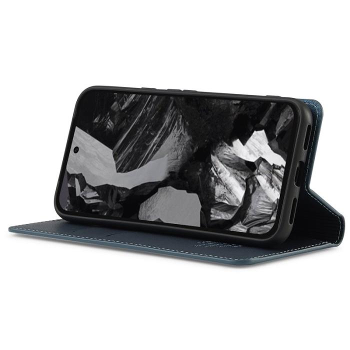 LC.imeeke - LC.IMEEKE L1 Series Google Pixel 8a Fodral PU Läder - Blå