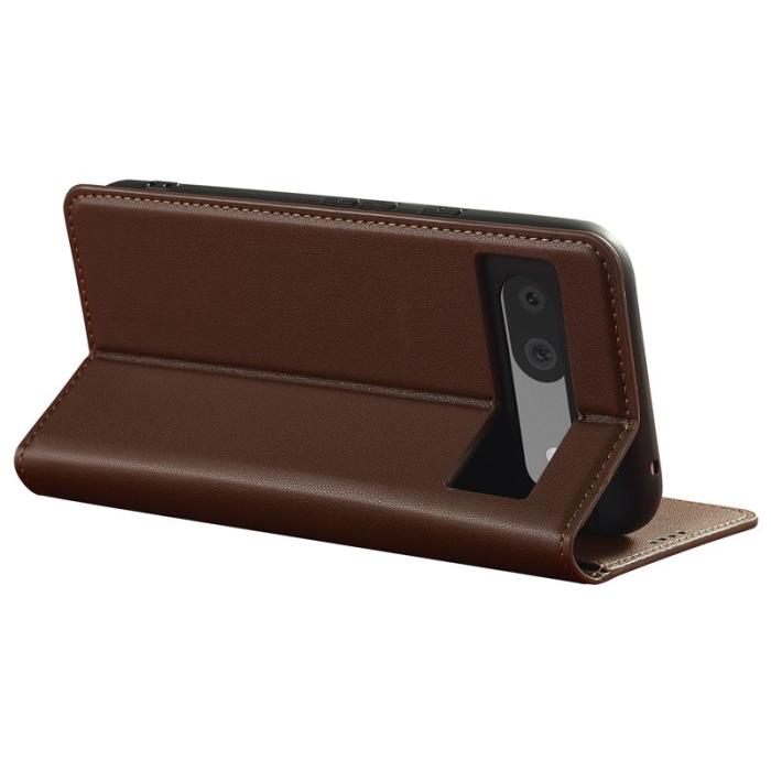 LC.imeeke - LC.IMEEKE L1 Series Google Pixel 8a Fodral PU Läder - Brun