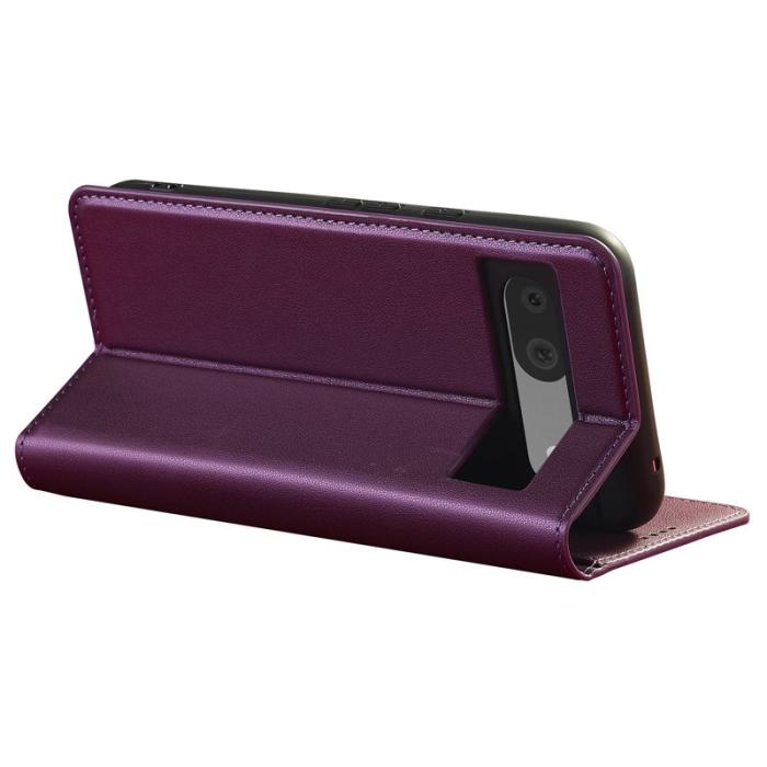 LC.imeeke - LC.IMEEKE L1 Series Google Pixel 8a Fodral PU Läder - Lila