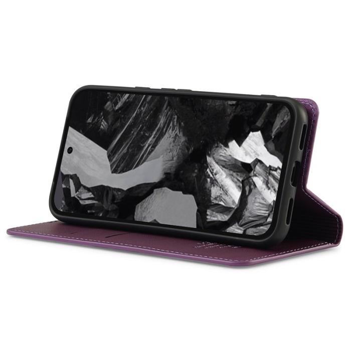 LC.imeeke - LC.IMEEKE L1 Series Google Pixel 8a Fodral PU Läder - Lila