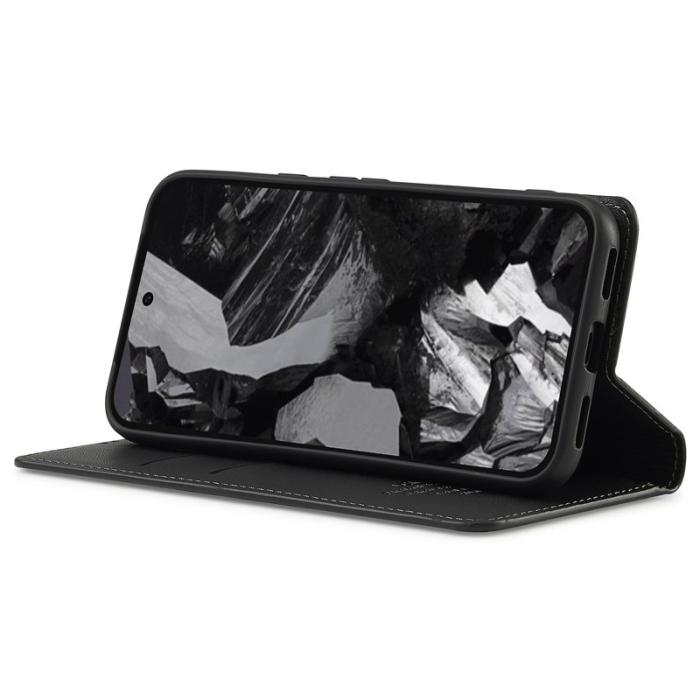 LC.imeeke - LC.IMEEKE L1 Series Google Pixel 8a Fodral PU Läder - Svart