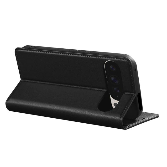 LC.imeeke - LC.IMEEKE L1 Series Google Pixel 9 Pro Fodral PU Läder - Svart