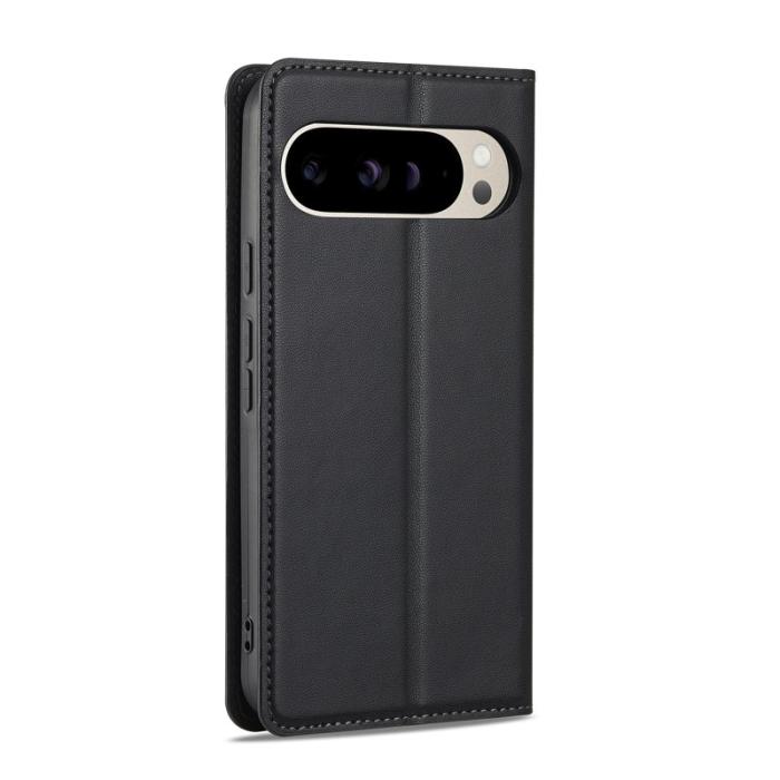 LC.imeeke - LC.IMEEKE L1 Series Google Pixel 9 Pro Fodral PU Läder - Svart