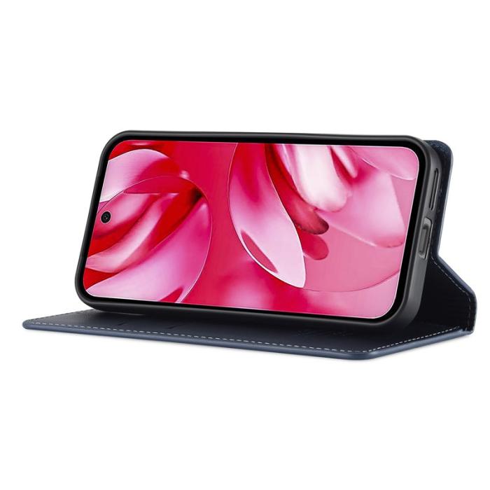 LC.imeeke - LC.IMEEKE L1 Series Google Pixel 9a Fodral PU Läder - Blå