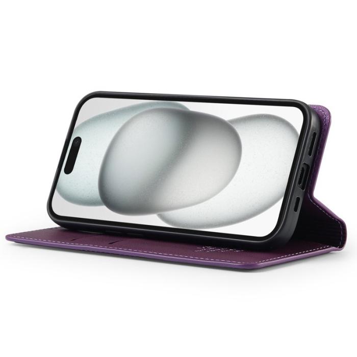 LC.imeeke - LC.IMEEKE L1 Series iPhone 14/13 Fodral PU Läder - Lila