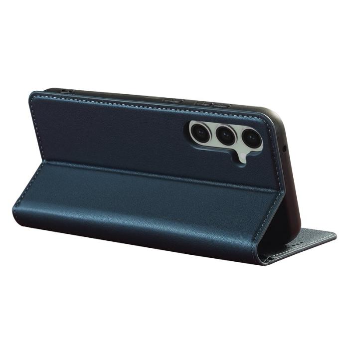 LC.imeeke - LC.IMEEKE L1 Series Samsung Galaxy S23 FE Fodral PU Läder - Blå