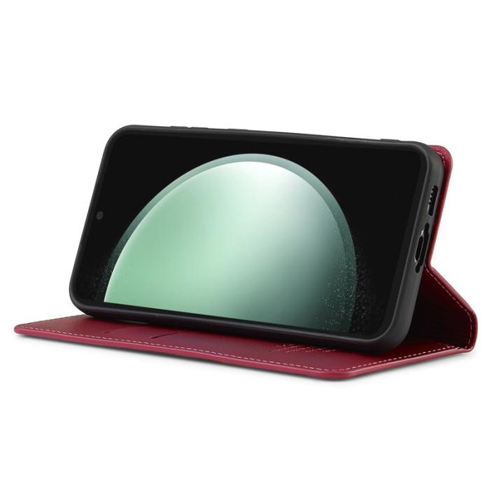 LC.imeeke - LC.IMEEKE L1 Series Samsung Galaxy S23 FE Fodral PU Läder - Röd