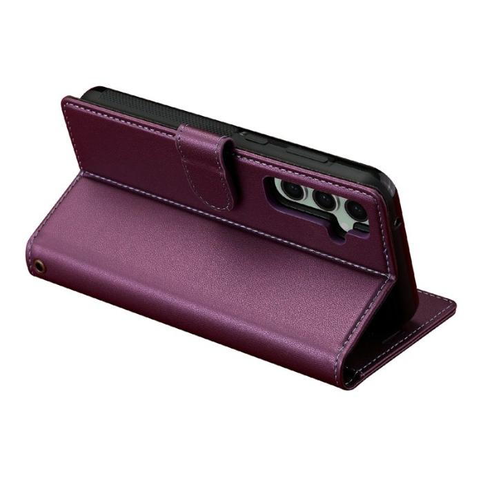 LC.imeeke - LC.IMEEKE L2 Series Samsung Galaxy A16 Fodral PU Läder - Lila