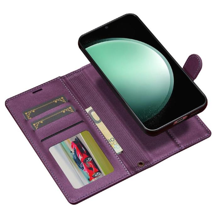 LC.imeeke - LC.IMEEKE L2 Series Samsung Galaxy A16 Fodral PU Läder - Lila