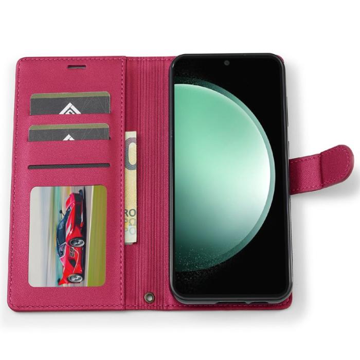 LC.imeeke - LC.IMEEKE L2 Series Samsung Galaxy A16 Fodral PU Läder - Röd