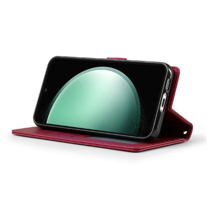 LC.imeeke - LC.IMEEKE L2 Series Samsung Galaxy A16 Fodral PU Läder - Röd