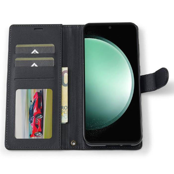 LC.imeeke - LC.IMEEKE L2 Series Samsung Galaxy A16 Fodral PU Läder - Svart