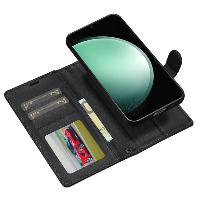 LC.imeeke - LC.IMEEKE L2 Series Samsung Galaxy A16 Fodral PU Läder - Svart