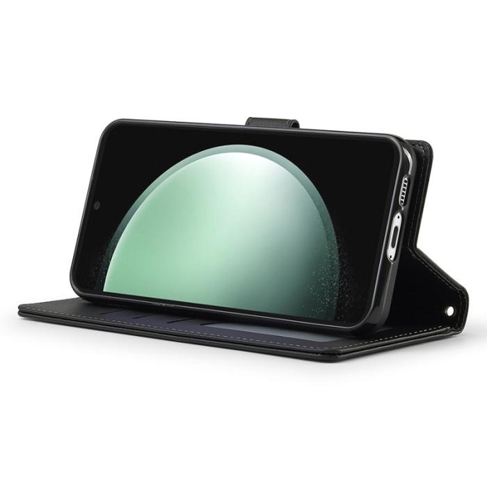 LC.imeeke - LC.IMEEKE L2 Series Samsung Galaxy A36 Fodral PU Läder - Svart