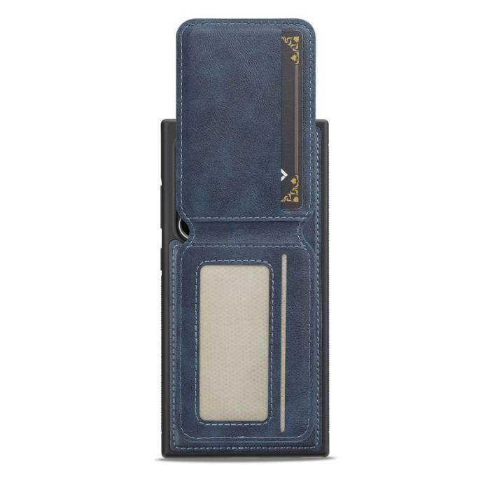 LC.imeeke - LC.IMEEKE L3 för Samsung Galaxy S25 Ultra Fodral - Blå