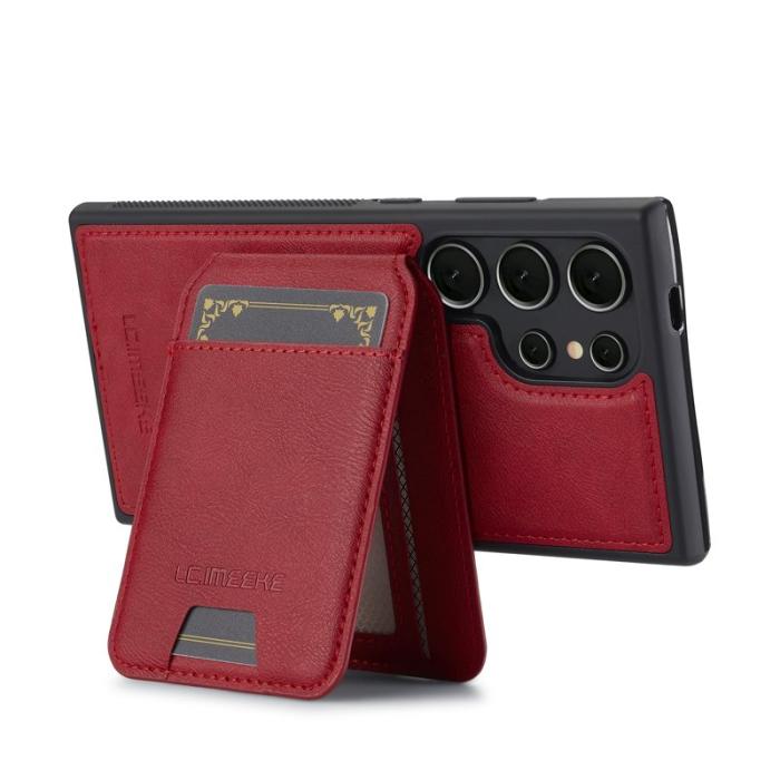 LC.imeeke - LC.IMEEKE L3 för Samsung Galaxy S25 Ultra Fodral - Röd